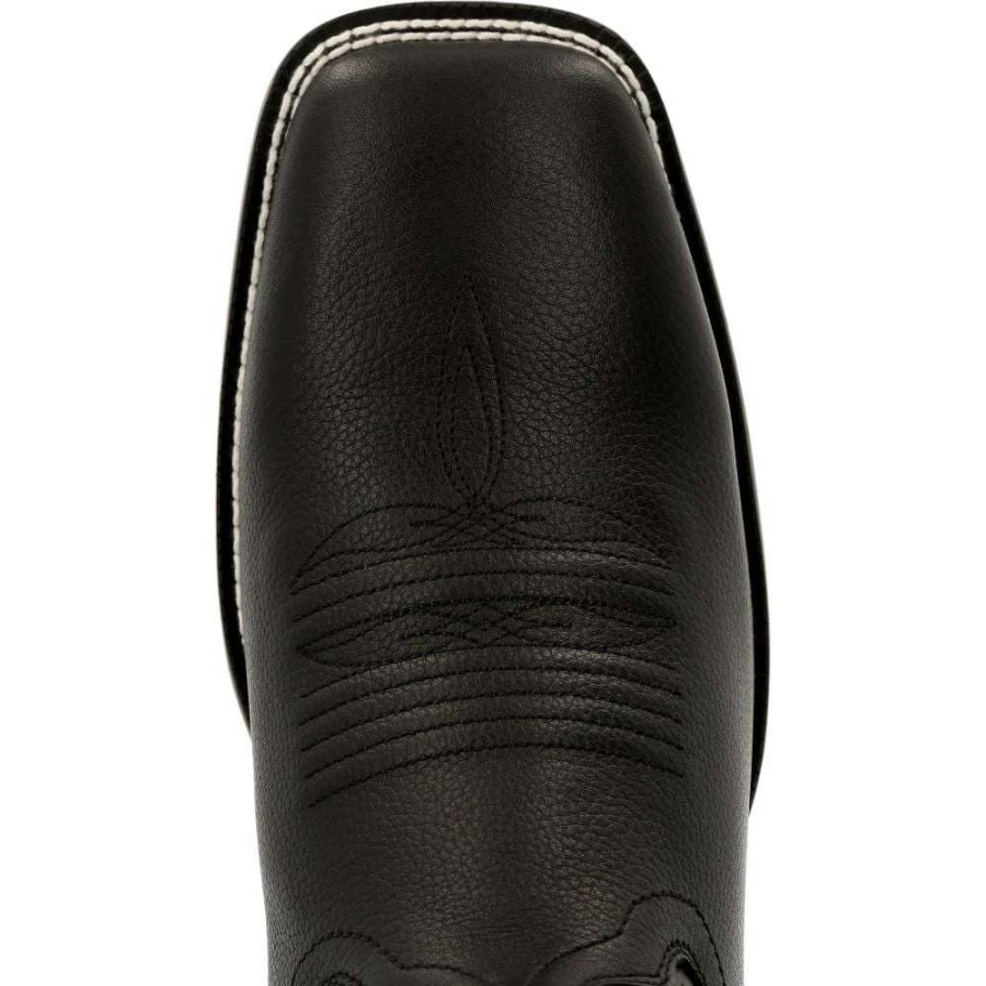 Men : Shoes & Boots : Casual & Dress * | Durango' Men'S 11 Westward Square Toe Black