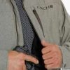 Men : Clothing : Outerwear * | Cinch' Men'S Concealed Carry Bonded Logo Jacket Stone