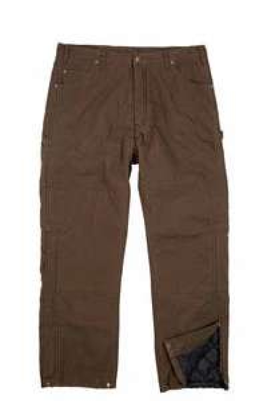 Men : Clothing : Outerwear * | Berne' Men'S Bulldozer Insulated Outer Pant Bark