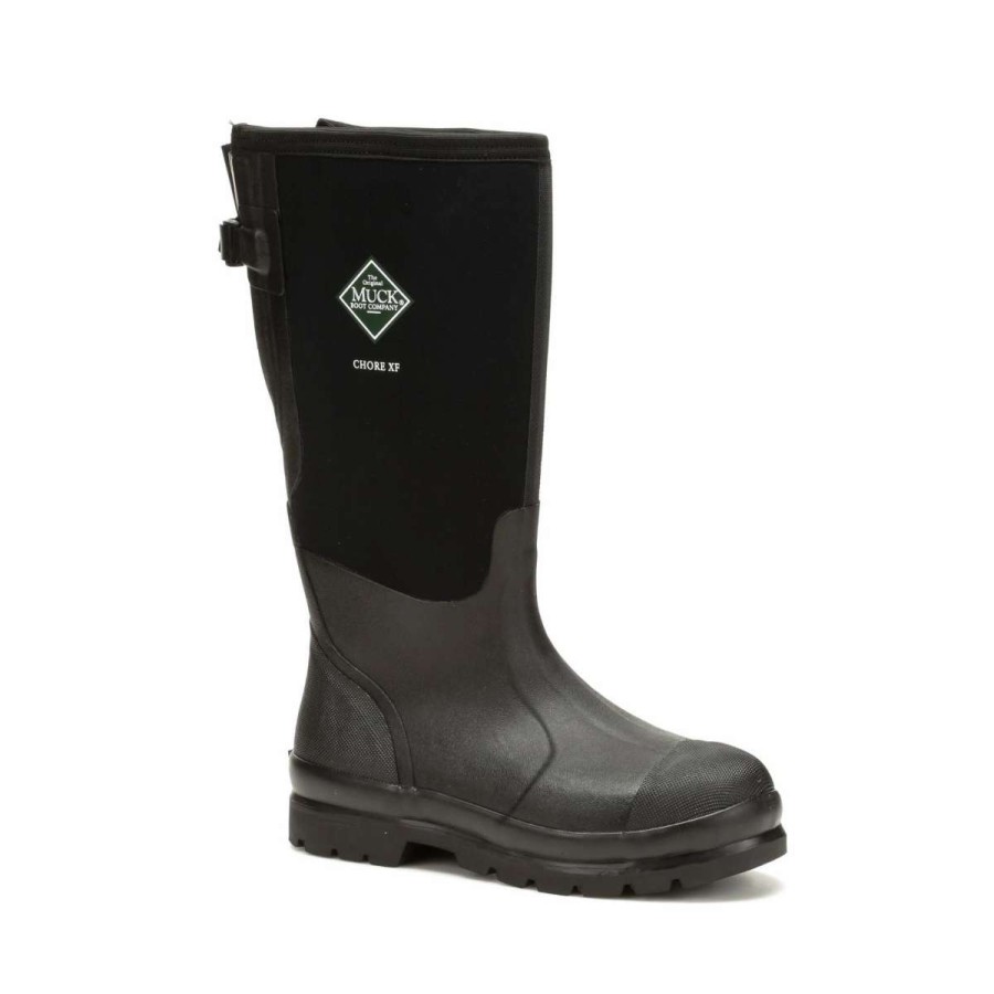 Men : Shoes & Boots : Casual & Dress * | Muck' Men'S 16.5 " Classic Chore Wide Calf Insulated Boot Black