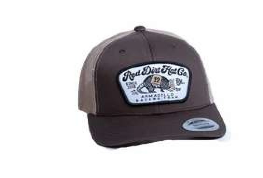 Men : Accessories : Hats & Gloves * | Red Dirt Hat Company' Dos Armadillo Cap Brown / Khaki