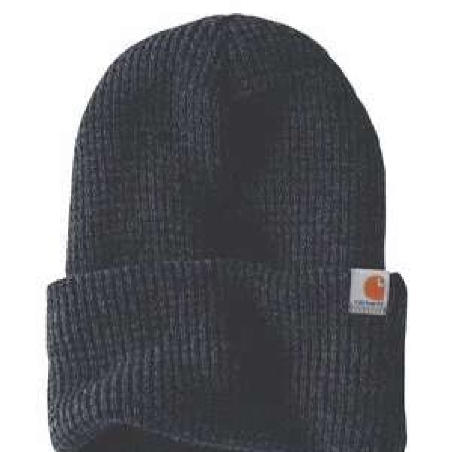 Men : Accessories : Hats & Gloves * | Carhartt' Woodside Hat Coal Heather