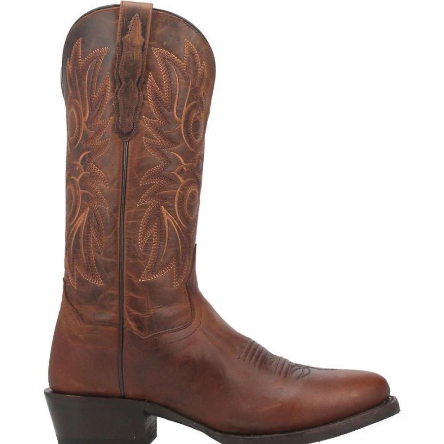 Men : Shoes & Boots : Casual & Dress * | Dan Post Boot Co 'Dan Post' Men'S 13 Cottonwood Western Round Toe Rust