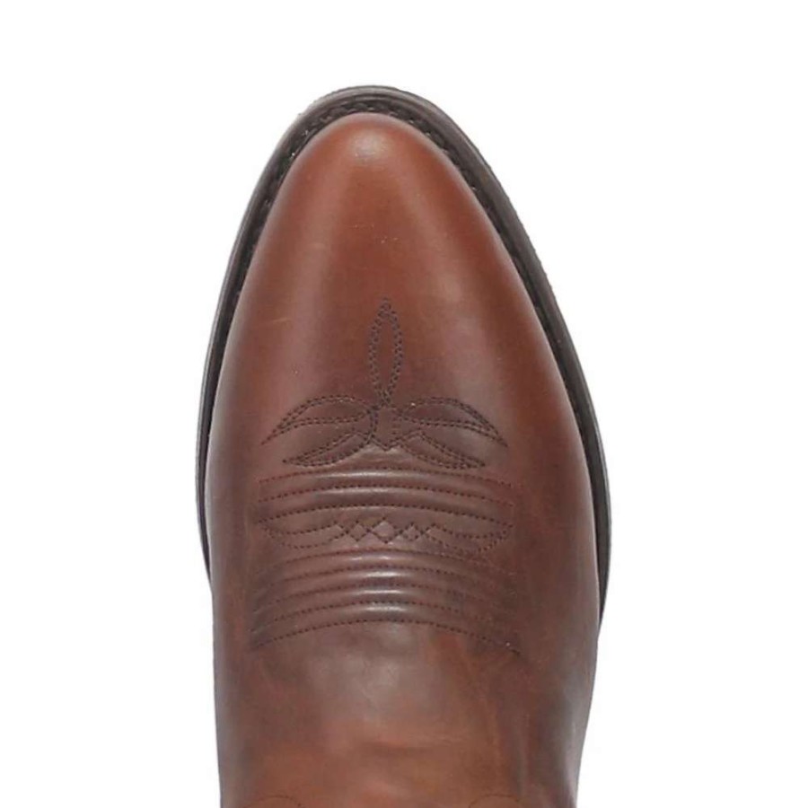 Men : Shoes & Boots : Casual & Dress * | Dan Post Boot Co 'Dan Post' Men'S 13 Cottonwood Western Round Toe Rust