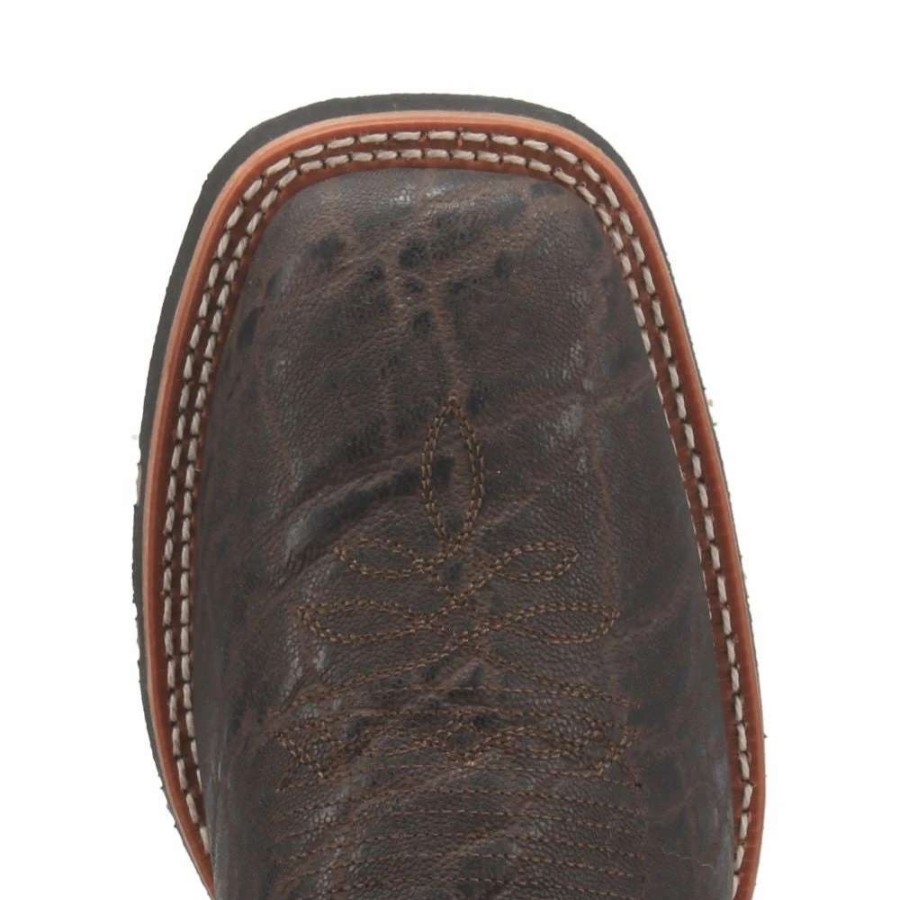 Men : Shoes & Boots : Casual & Dress * | Laredo' Men'S 11 Dillon Western Square Toe Brown