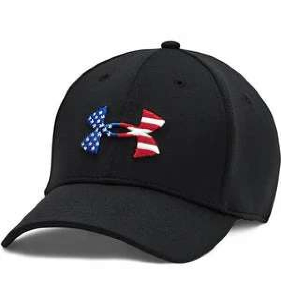 Men : Accessories : Hats & Gloves * | Under Armour' Men'S Freedom Blitzing Hat Black