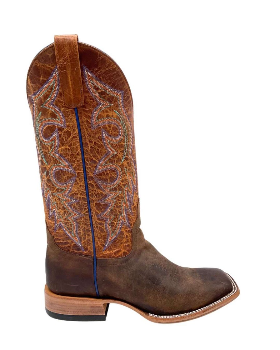 Men : Shoes & Boots : Casual & Dress * | Anderson Bean' Men'S 13 Horsepower Stuffed Horse Square Toe Cognac / Lava