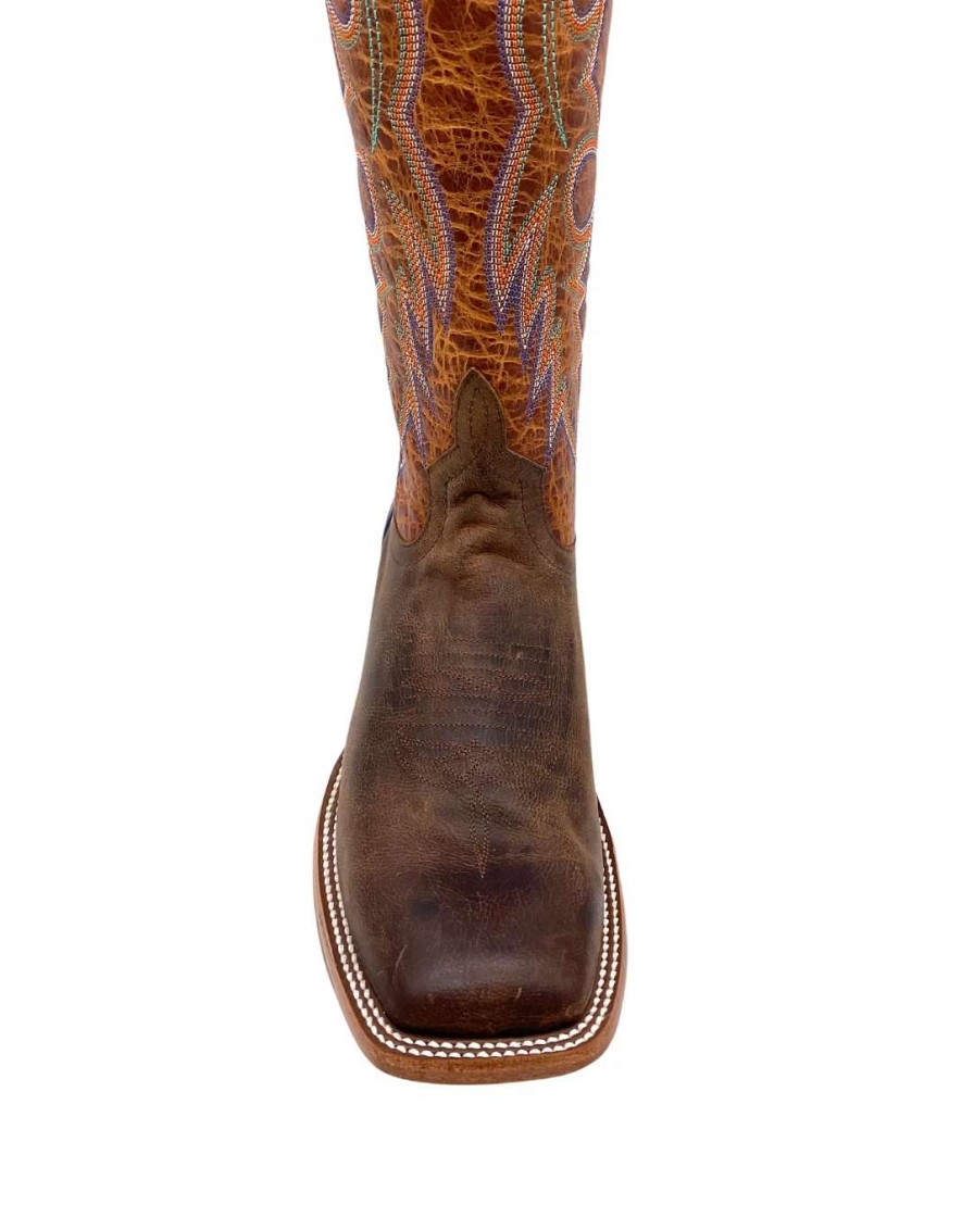 Men : Shoes & Boots : Casual & Dress * | Anderson Bean' Men'S 13 Horsepower Stuffed Horse Square Toe Cognac / Lava