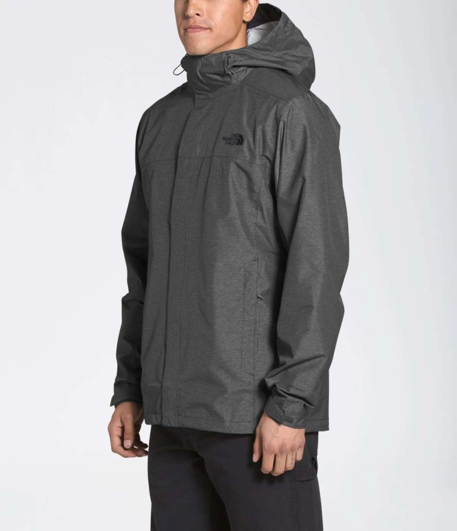 Men : Clothing : Outerwear * | The North Face' Men'S Venture 2 Wp Jacket Dark Heather Grey (Tall)