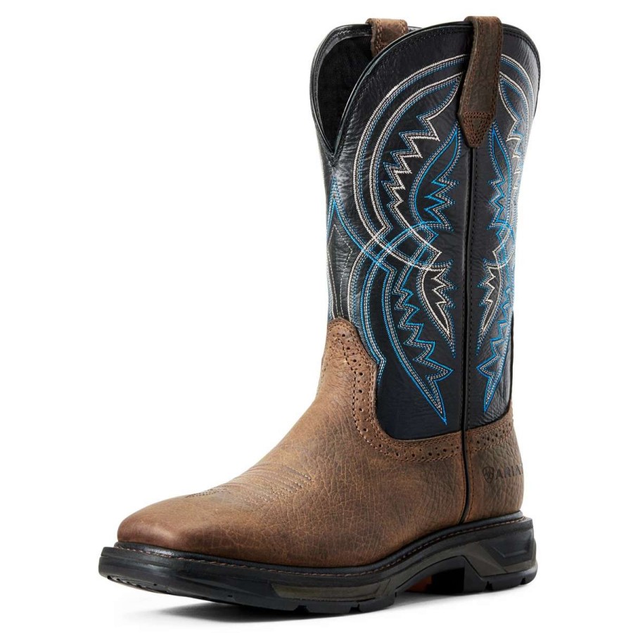 Men : Shoes & Boots : Casual & Dress * | Ariat' Men'S Workhog Xt Earth / Twilight