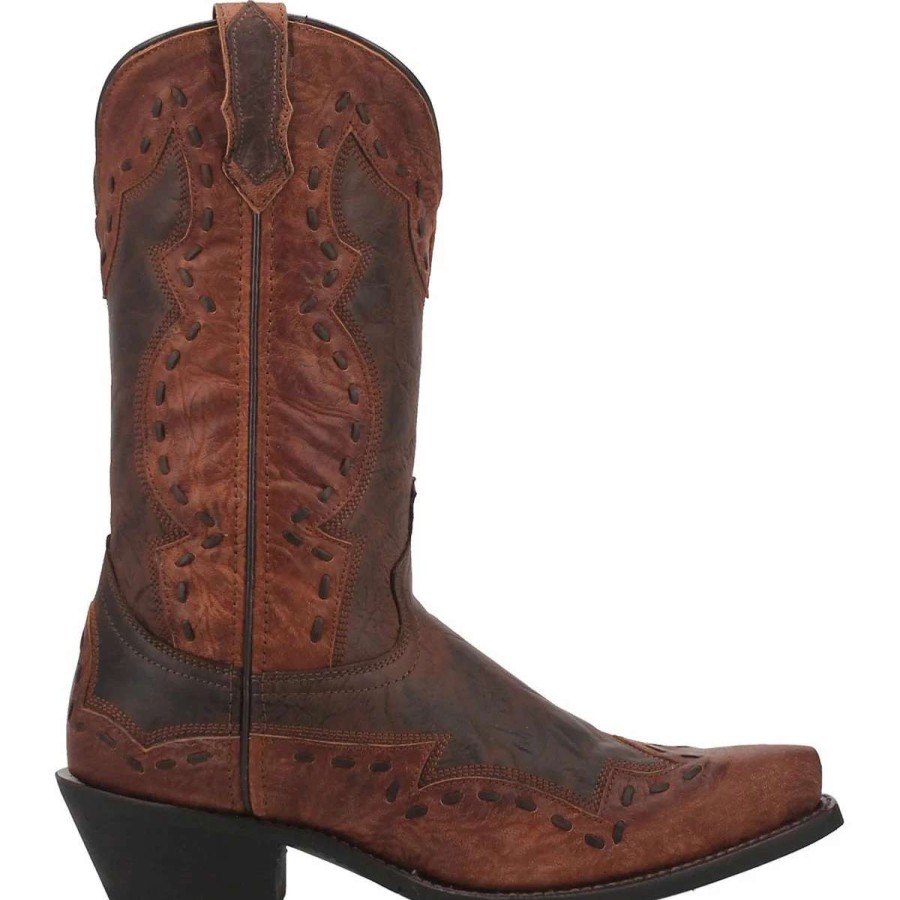 Men : Shoes & Boots : Casual & Dress * | Laredo' Men'S 12 Ronnie Western Fashion Snip Toe Rust