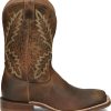 Men : Shoes & Boots : Casual & Dress * | Tony Lama' Men'S 11 Bowie Western Square Toe Oak