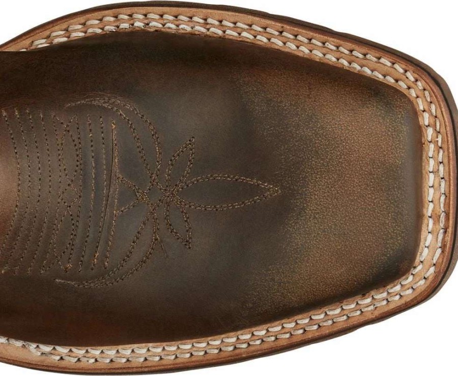 Men : Shoes & Boots : Casual & Dress * | Tony Lama' Men'S 11 Bowie Western Square Toe Oak