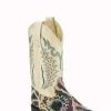 Kids : Girls : Shoes & Boots * | Old West' Children'S Broad Square Toe Multi / Cream