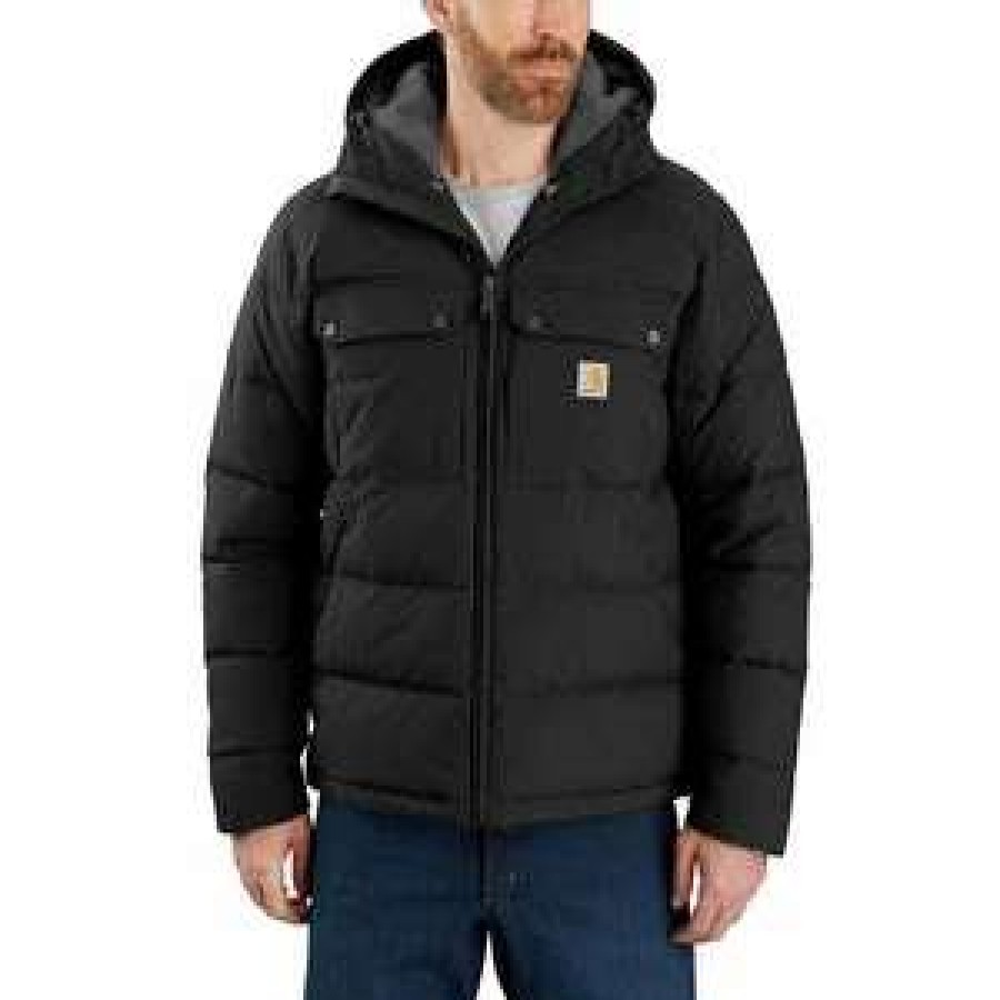 Men : Clothing : Outerwear * | Carhartt' Men'S Montana Loose Fit Insulated Jacket-Level 4 Extreme Warmth Rating Black