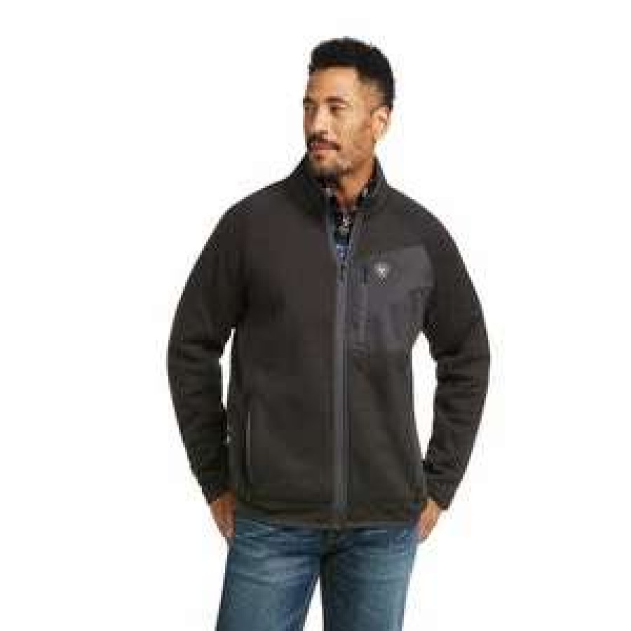 Men : Clothing : Outerwear * | Ariat' Men'S Bluff Jacket Phantom