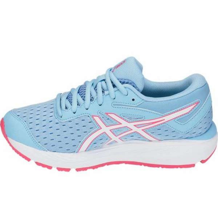 Kids : Girls : Shoes & Boots * | Asics America Corp 'Asics' Youth Gel Cumulus 20 Gs Skylight / White