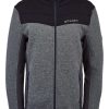 Men : Clothing : Outerwear * | Spyder Active Sports 'Spyder' Men'S Encore Full Zip Fleece Ebony