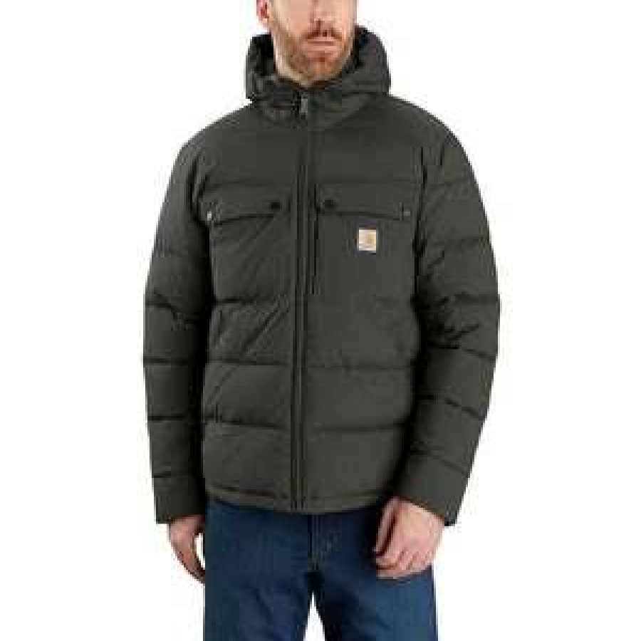 Men : Clothing : Outerwear * | Carhartt' Men'S Montana Loose Fit Insulated Jacket-Level 4 Extreme Warmth Rating Peat