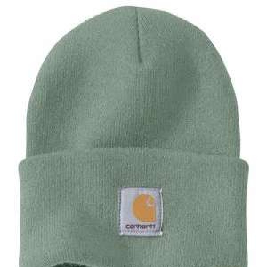 Men : Accessories : Hats & Gloves * | Carhartt' Acrylic Watch Knit Hat Jade