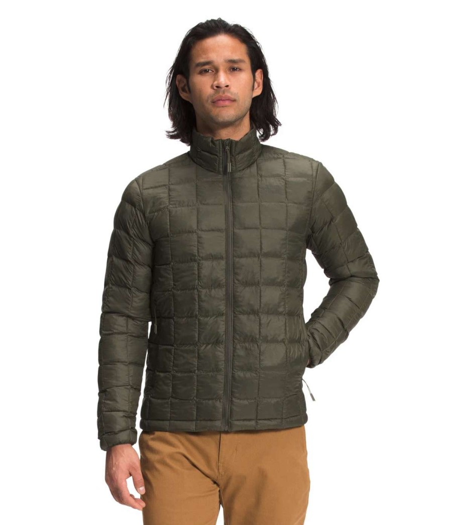 Men : Clothing : Outerwear * | The North Face' Men'S Thermoball Eco Jacket New Taupe Green