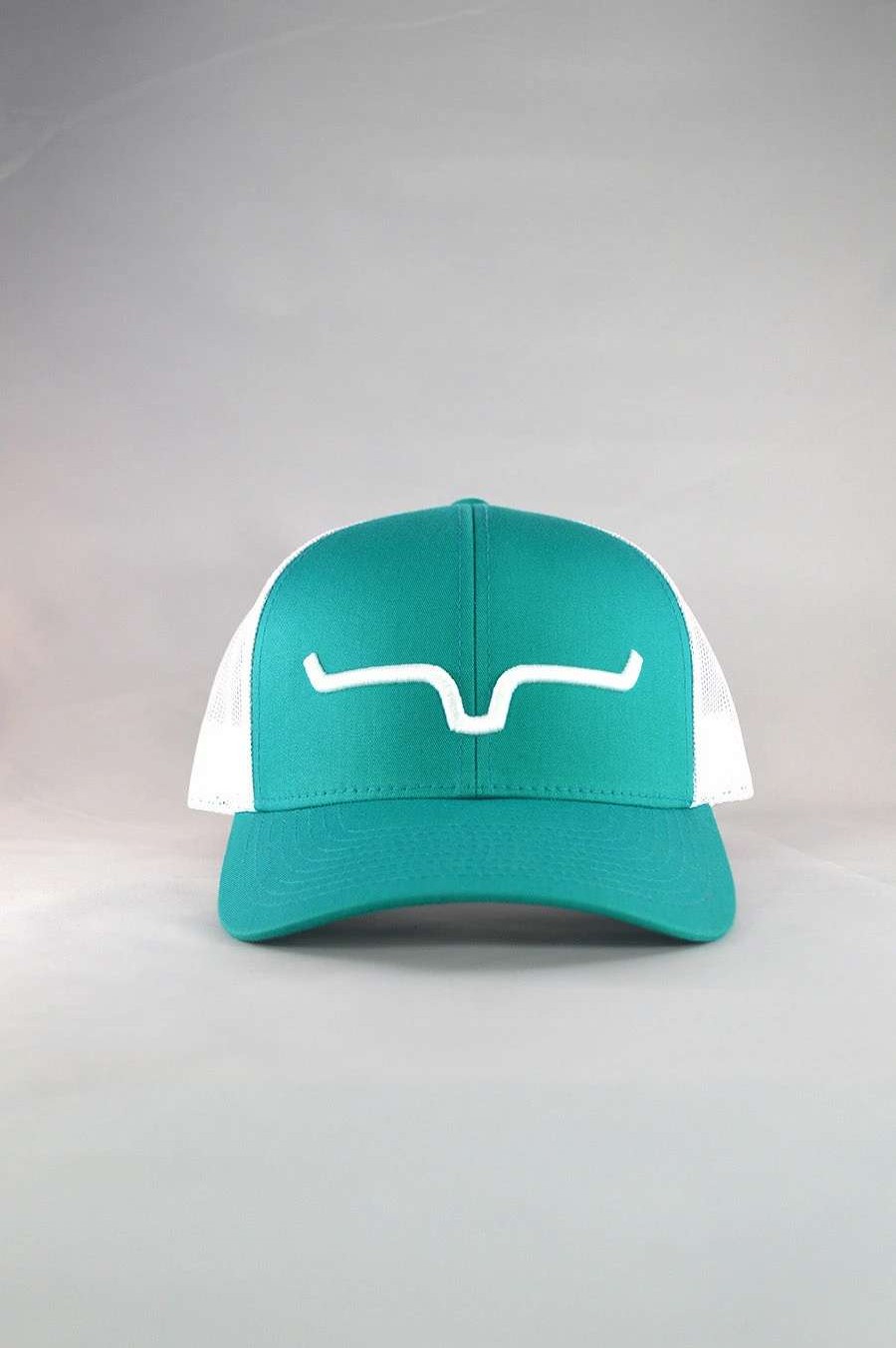 Men : Accessories : Hats & Gloves * | Kimes Ranch' Men'S Weekly Trucker Cap Teal / White