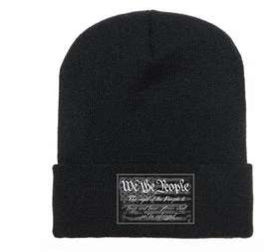 Men : Accessories : Hats & Gloves * | Howitzer Clothing 'Howitzer' Men'S We Beanie Black