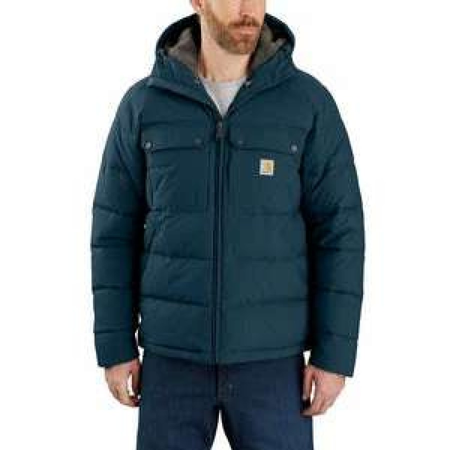 Men : Clothing : Outerwear * | Carhartt' Men'S Montana Loose Fit Insulated Jacket-Level 4 Extreme Warmth Rating Night Blue