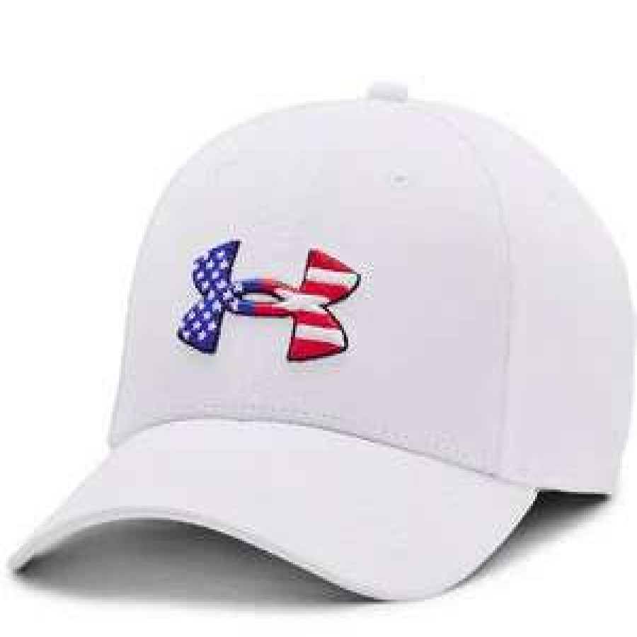 Men : Accessories : Hats & Gloves * | Under Armour' Men'S Freedom Blitzing Hat White