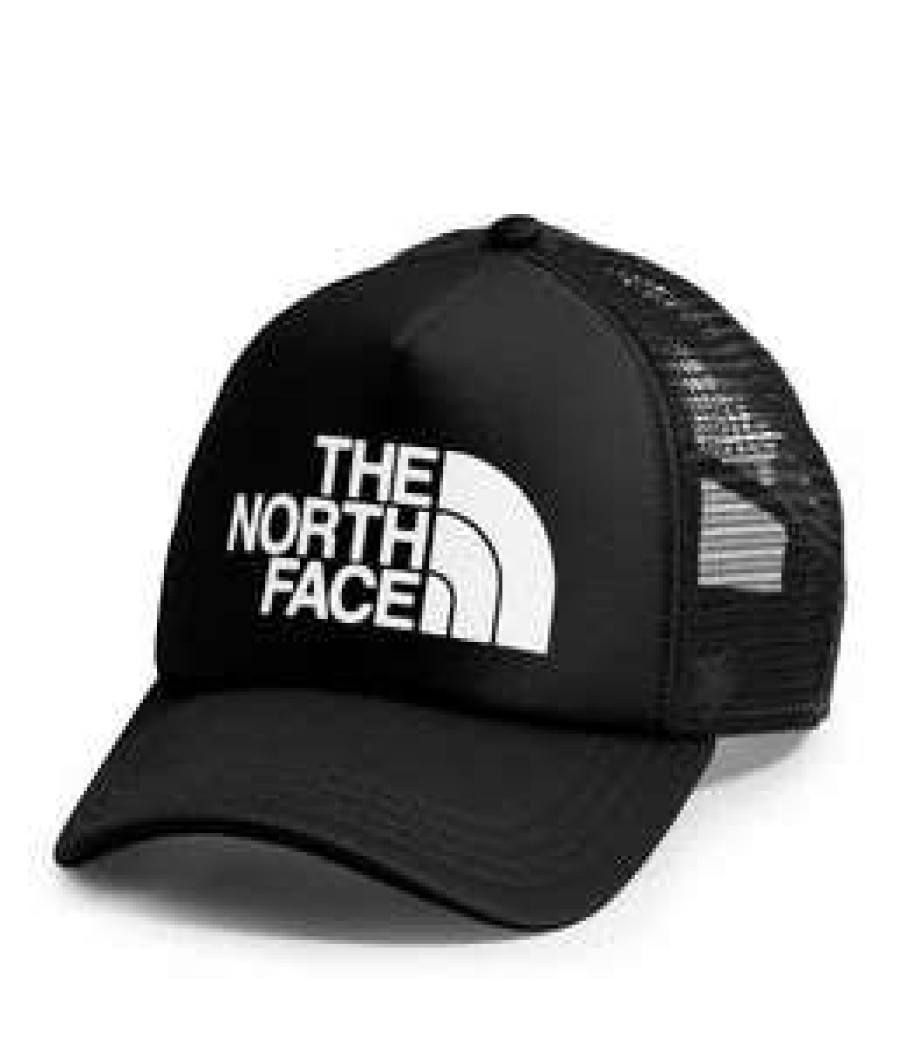 Men : Accessories : Hats & Gloves * | The North Face' Men'S Logo Trucker Hat Tnf Black