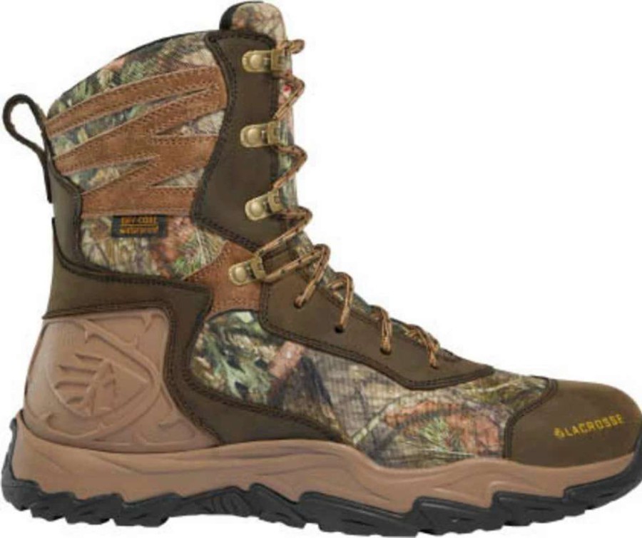 Men : Shoes & Boots : Casual & Dress * | Lacrosse Boots 'Lacrosse' Men'S 8 Windrose 1000Gr Wp Hunting Realtree Edge