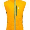 Men : Clothing : Outerwear * | Spyder Active Sports 'Spyder' Men'S Glissade Hybrid Vest Flare