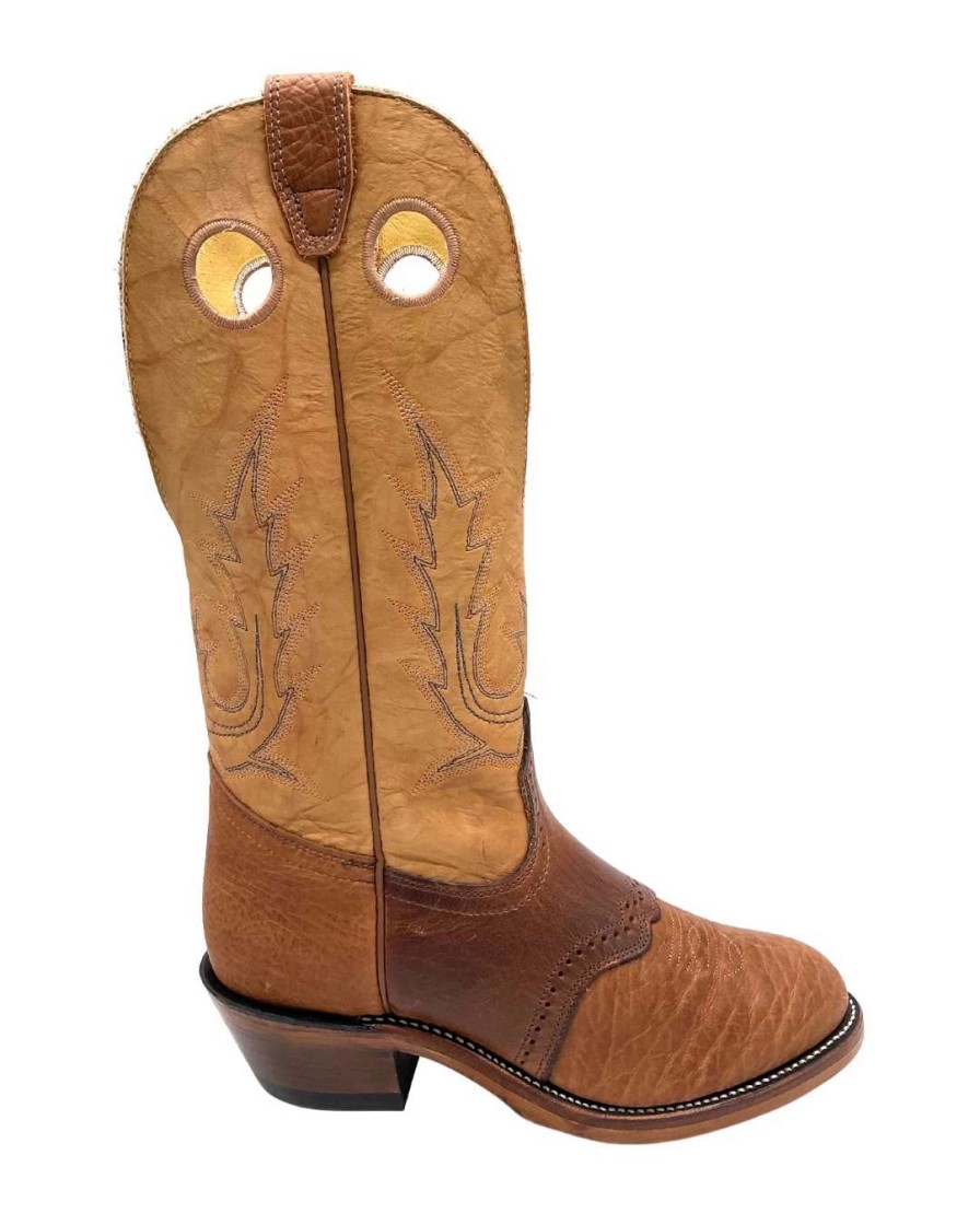 Men : Shoes & Boots : Casual & Dress * | Boulet' Men'S 13 Buckaroo Western Round Toe Cognac / Butterscotch