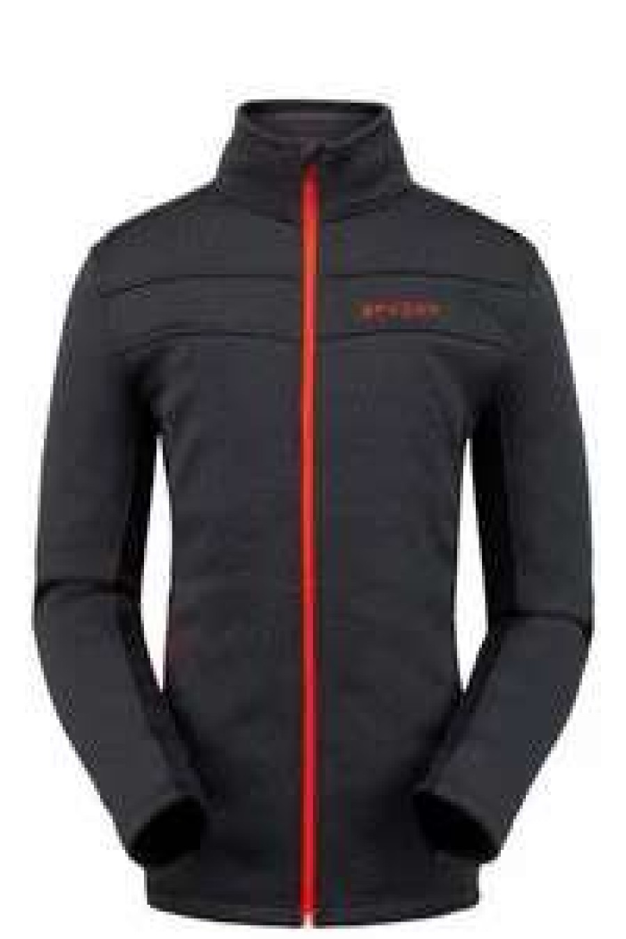 Men : Clothing : Outerwear * | Spyder Active Sports 'Spyder' Men'S Encore Full Zip Fleece Black