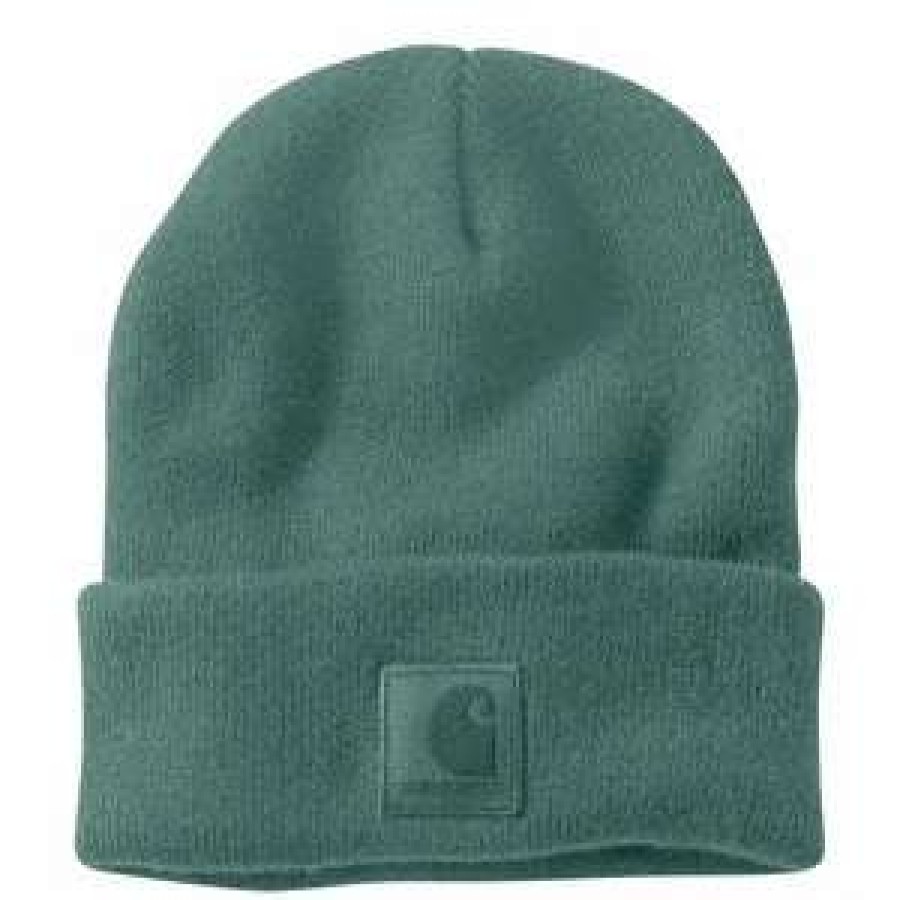 Men : Accessories : Hats & Gloves * | Carhartt' Black Label Watch Hat Slate Green