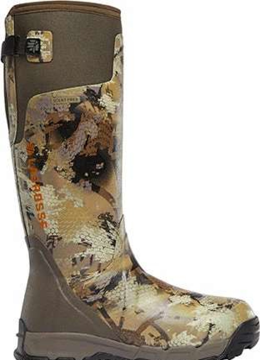 Men : Shoes & Boots : Casual & Dress * | Lacrosse Boots 'Lacrosse' Men'S 18 Alphaburly 1600G Hunting Boot Camo / Gore Optifade Marsh