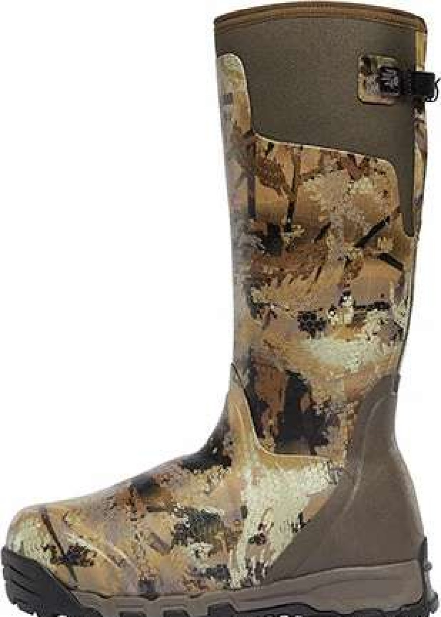 Men : Shoes & Boots : Casual & Dress * | Lacrosse Boots 'Lacrosse' Men'S 18 Alphaburly 1600G Hunting Boot Camo / Gore Optifade Marsh