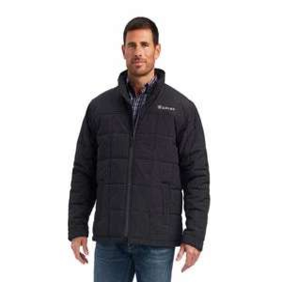 Men : Clothing : Outerwear * | Ariat' Men'S Crius Concealed Carry Insulated Jacket Phantom